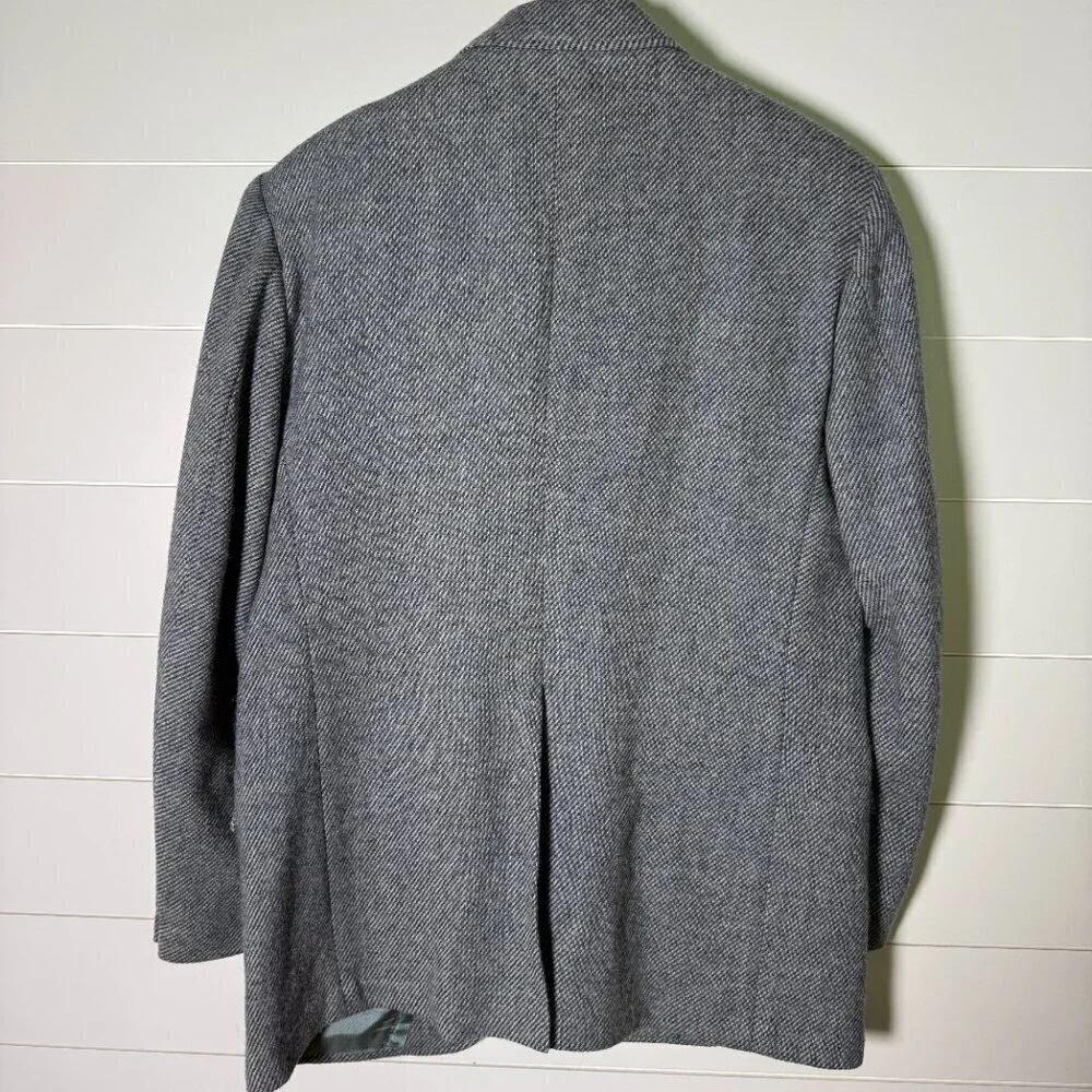 Kuppenheimer Blazer Sports Jacket Herringbone Gray